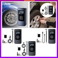 [Tachiuwa2] Air Tire Inflator Tire Pump Fast Inflation Compact Portable Power Bank Electric Pressure Gauge for Bicycles Car