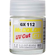 MR HOBBY MR COLOR GX SUPER CLEAR Ⅲ UV CUT GLOSS GX112 18ML