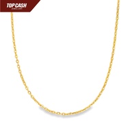Top Cash Jewellery 999 Gold Chain with Heart