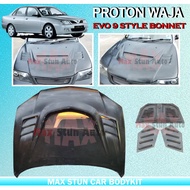 PROTON WAJA MMC WAJA CAMPRO CPS EVO9 LOOK FRONT BONNET (E9) BONET DEPAN FOR WAJA EVO 9 BODYKIT CAR B