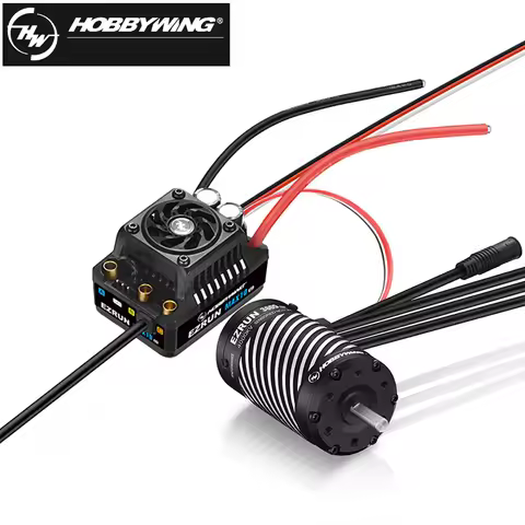 Hobbywing EzRun MAX10 G2 80A/140A Waterproof Brushless ESC & 3652/3665 SD G3 4-Pole Sensored Brushle