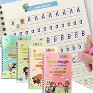SANK MAGIC PRACTICE BOOK 4 SET BOOKS + PEN CHILDREN'S COUNTING BOOK/