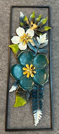 Elegant Metal Wall Art – Bring Nature’s Beauty to Your Space (30x90 cm)