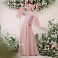 Muslimah WOMEN'S DRESS WEDDING DRESS MASAKINI MODEL WEDDING DRESS
