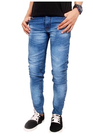 celana jeans fashion pria/strech/biru /Arten jeans