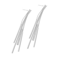 JIUDUOLAN | Exaggerated Cheek Slimming Tassel Earrings