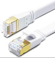 實體店鋪 限今日滿二百元包郵 0.5m (1-30m) Cat7 Cat6 Flat Ethernet Cable Shielded Gold Plated Ethernet Network Patc