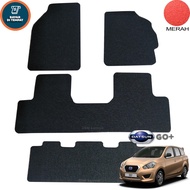 Karmob / Karpet Mobil Datsun Go+ 3 Baris / Karpet Datsun Go+ / Karpet Datsun Go Plus / Karpet Dasar 