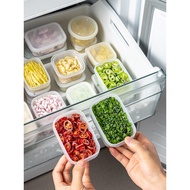 Japan Imported Green Onion Fresh-keeping Box Garlic Ginger Minced Garlic Storage Box Frozen Meat Ded