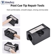 TIMEKEY 6 In 1 Multi-Function Billiard Cue Tip Trimmer Clean Polish Repair Pool Cue Tip Billiards Ac