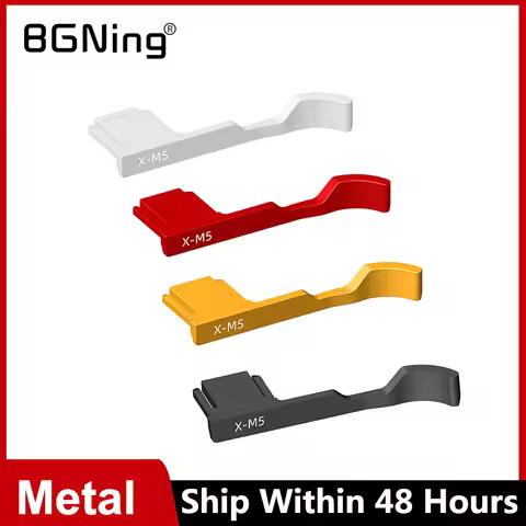 Metal Thumb Grip for FUJIFILM X-M5 Camera Mini Hot Shoe Thumb Up Grip Cover for XM5 XT4 XT5 XT30 XT2
