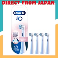 【Direct From Japan】Braun Oral-B iO Gentle Care Replacement Brush Set (4 Brushes) [For iO Series]