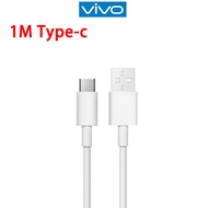 GenesVilla ชุดชาร์จ VIVO หัวชาร์จ18W+สายชาร์จ Type C 5A ของแท้ 100% ที่ชาร์จ USB รองรับ Samsung Huawei xiaomi  รับประกัน1ปี