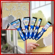 ♞2415 Soft Grip RUBBER Handle Stainless Putty Knife Trowel Paleta (5 SIZES AVAILABLE)