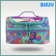 BIFJV Australia Smiggle original children's lunch bag girl handbag cute colorful ice cream handbag fruit lunch box bag 9 inch BOEIV