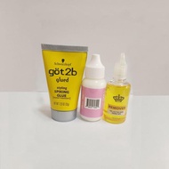 ♔ Hair Glue got 2b 170g/35g Hair Gel got2b Glued Blasting Freeze Non-sticky No Flakes Spray Ultra In