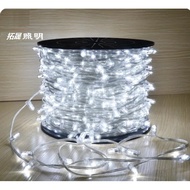 FO3G 100m/Roll 12v Led fairy Lights Holiday Decorative Strings 666 Led Clip Strings Multi-colors Gar