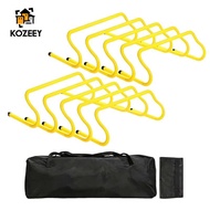 [KOZEEY] Detachable Agility Hurdle Multi Part Set Kids Agility Hurdle Portable for Soccer Practice