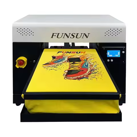 FUNSUN A3 printer 1440dpi Fabric Garment Textile Printer Machine tshirt dtg printer t-shirt printing