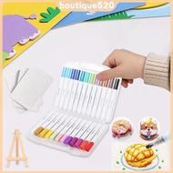 3D Drawing Magic Canvas Sponge with Watercolor Brush Marker Pen Foam Texture Painting Paper Magic Pa