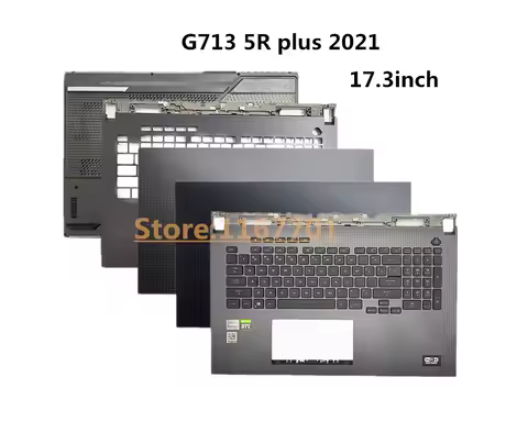Laptop US RGB Backlight Keyboard Top/Upper/Bottom Shell/Cover For Asus ROG Strix G713 G713Q G713QR M