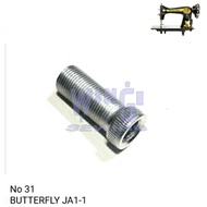 MESIN No. 31 BUTTERFLY BOSHDRAT BOLT Bosh Pressure Thread Shoe Pole Traditional Sewing Machine BLACK