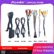 Acodo Car Power Cable BT Radio GPS HD Player Accessory