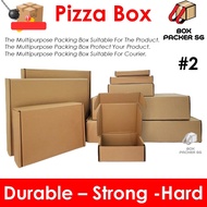 Pizza Box#2 Carton Box-Packaging box-Courier box Carton Box Packaging Box BoxPackerSG