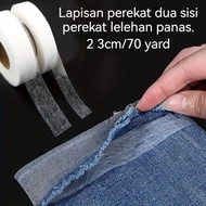 Textile Adhesive 2cm 3cm Reversible Som Glue to Make It Neat and Easy to Iron 64 meters Reversible F