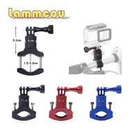 Lammcou CNC Aluminium Bike Handlebar Mount Holder Cmpatible with GoPro Hero 9 8 7 6 5  Action Camera Accessories