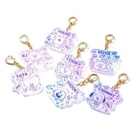 🆕 #BT21代購 JP🇯🇵 📦預購 日本限定 LINE FRIENDS BT21 Purple系列 鎖匙扣 盲盒(不能指定，隨機出貨) HKD$98/1