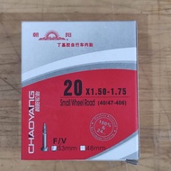 Chaoyang Bicycle Inner Tube 20 x 1.5~1.75 , (40/47-406) 33MM Presta Valve
