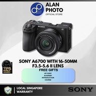 Sony A6700 Mirrorless Camera with Kit lens | Sony Singapore Warranty