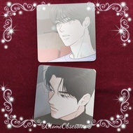 LIMITED RUN | Korean Manhwa | 2 Coasters + 1 Pin up | 100% Official Merchandise
