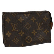 路易威登 Monogram Poche 廁所 15 袋 M47546 LV 正品 th4338