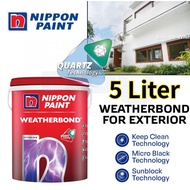 5L Nippon Weatherbond - 1001 Brilliant White