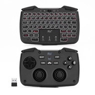 Rii RK707 Mini Keyboard Wireless Game handle Portable Lightweight with Built-In Touchpad, for Androi