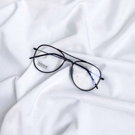 Natasya Eyewear - Unisex Aviator Glasses Frame Photochromic Anti-Radiation Bluechromic Minus Glasses