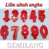 LILIN Birthday Number Candles