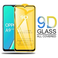 9D Full Cover Tempered Glass For OPPO A5 A5i A5x A3 A3x A60 A18 A38 A98 A78 A58 A57 A96 A5 A76 A9 20