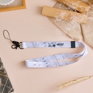 SNOOPY史努比輕鬆滑板漫畫設計可拆式手機長掛繩/背帶