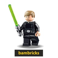 [BamBricks] LEGO SW0635 Luke Skywalker Jedi Master - Star Wars Minifigure 75302 75291 75146 75159 75