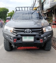 กันชนหน้าออฟโรดรีโว่ 2015 volcano f1 Toyota Revo 2019 กันชนหน้าเหล็กหนาrevoช่วงยาว / Cab / 4 ประตู