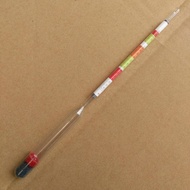 Beer Density Meter Beer Alcohol Meter Beer Brix Meter Three-in-One Scale Hydrometer Malt Juice Measu