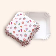 SQUARE Cup SQUARE/ size 8x8x3 cm Contents 200 Pcs | CAKE PARTY