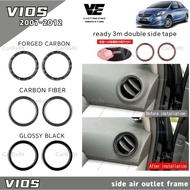 CarRefit Toyota Vios ncp93 dugong air outlet frame cover garnish accessories