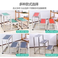 Foot Stool Aluminum Alloy Ladder Step Household Ladder Single Double Layer Stairs 304 Stainless Stee