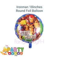 18inches Ironman Round Foil Balloon PartyBuddyPH