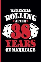 38th Wedding Anniversary Notebook: Thirty-Eight Years Celebration Journal for Husband and Wife - Fun