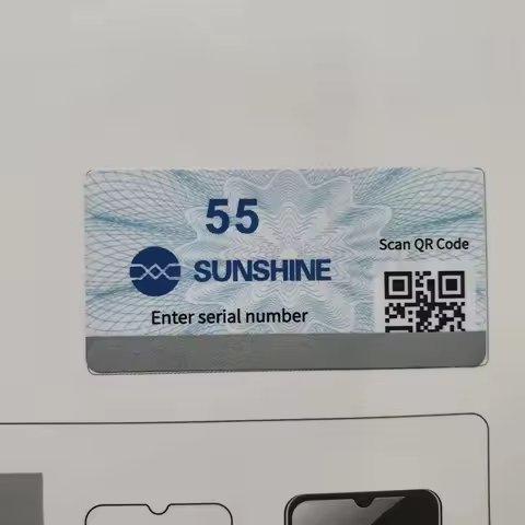 55 sunshine Special cutting code for film cutting machine, activation code; film cutter cutting code